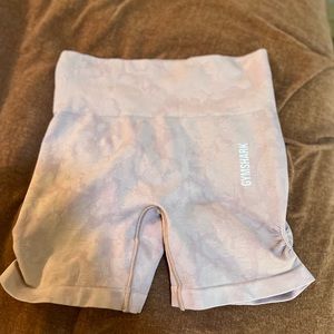 gym shark pink camo adapt shorts